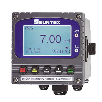 SUNTEX上泰PC-3110 3110RS 智能型pH/ORP變送器 CCEP中國環(huán)保產(chǎn)品認證